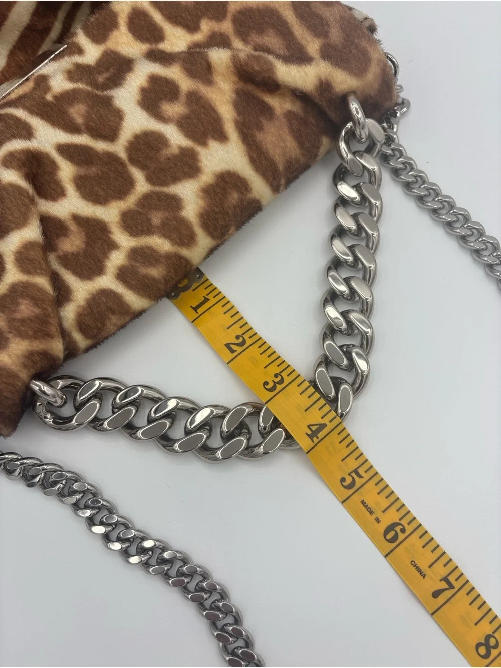 Stella McCartney Shoulder/Handbag - Leopard & Zebra Animal Print - Faux Calf Fur